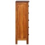 Aparador de madera maciza de teca 45x35x110 cm de vidaXL, Aparadores - Ref: Foro24-289067, Precio: 232,99 €, Descuento: %