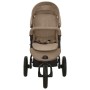 Cochecito de bebé de acero gris taupe de vidaXL, Cochecitos de bebé - Ref: Foro24-10261, Precio: 211,07 €, Descuento: %