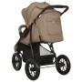 Cochecito de bebé de acero gris taupe de vidaXL, Cochecitos de bebé - Ref: Foro24-10261, Precio: 211,31 €, Descuento: %