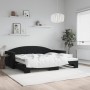 Sofá cama nido terciopelo negro 90x200 cm de vidaXL, Camas y somieres - Ref: Foro24-3197305, Precio: 303,77 €, Descuento: %