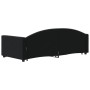 Sofá cama nido terciopelo negro 90x200 cm de vidaXL, Camas y somieres - Ref: Foro24-3197305, Precio: 303,77 €, Descuento: %