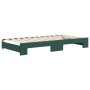 Sofá cama nido terciopelo verde oscuro 100x200 cm de vidaXL, Camas y somieres - Ref: Foro24-3197310, Precio: 312,99 €, Descue...