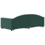 Sofá cama nido terciopelo verde oscuro 90x200 cm de vidaXL, Camas y somieres - Ref: Foro24-3197303, Precio: 286,81 €, Descuen...