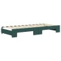 Sofá cama nido terciopelo verde oscuro 90x200 cm de vidaXL, Camas y somieres - Ref: Foro24-3197303, Precio: 286,81 €, Descuen...