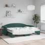 Sofá cama nido terciopelo verde oscuro 80x200 cm de vidaXL, Camas y somieres - Ref: Foro24-3197296, Precio: 281,52 €, Descuen...