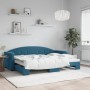 Sofá cama nido terciopelo azul 80x200 cm de vidaXL, Camas y somieres - Ref: Foro24-3197293, Precio: 262,78 €, Descuento: %