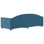 Sofá cama nido terciopelo azul 80x200 cm de vidaXL, Camas y somieres - Ref: Foro24-3197293, Precio: 262,78 €, Descuento: %