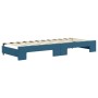 Sofá cama nido terciopelo azul 80x200 cm de vidaXL, Camas y somieres - Ref: Foro24-3197293, Precio: 262,78 €, Descuento: %