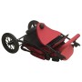 Cochecito de bebé de acero rojo de vidaXL, Cochecitos de bebé - Ref: Foro24-10263, Precio: 227,14 €, Descuento: %