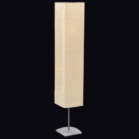 Floor lamp with steel support 135 cm beige by vidaXL, Lamps - Ref: Foro24-60261, Price: 31,93 €, Discount: %