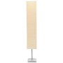 Lámpara de pie con soporte de acero 135 cm beige de vidaXL, Lámparas - Ref: Foro24-60261, Precio: 33,05 €, Descuento: %