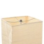 Lámpara de pie con soporte de acero 135 cm beige de vidaXL, Lámparas - Ref: Foro24-60261, Precio: 33,05 €, Descuento: %