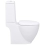 Keramiktoilette mit weißem Spülkasten von vidaXL, Badezimmer - Ref: Foro24-240376, Preis: 269,71 €, Rabatt: %