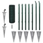 Green steel euro fence set 10x0.8 m by vidaXL, fence panels - Ref: Foro24-140556, Price: 144,17 €, Discount: %