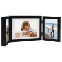 Black triple collage photo frame 22x15cm+2x(10x15cm) by vidaXL, Photo frames - Ref: Foro24-332754, Price: 16,63 €, Discount: %