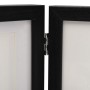 Black triple collage photo frame 22x15cm+2x(10x15cm) by vidaXL, Photo frames - Ref: Foro24-332754, Price: 16,63 €, Discount: %