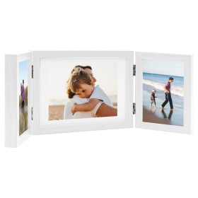 Marco de foto collage triple blanco 22x15cm+2x(10x15cm) de vidaXL, Marcos para fotos - Ref: Foro24-332752, Precio: 18,10 €, D...