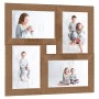 Collage photo frame for photo 4x(10x15 cm) light brown MDF by vidaXL, Photo frames - Ref: Foro24-332768, Price: 14,71 €, Disc...