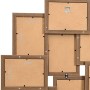 Collage frame for photos 10x(13x18 cm) light brown MDF by vidaXL, Photo frames - Ref: Foro24-332777, Price: 35,30 €, Discount: %