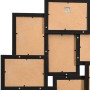 Collage photo frame for 10x(13x18 cm) black MDF photo by vidaXL, Photo frames - Ref: Foro24-332783, Price: 39,72 €, Discount: %