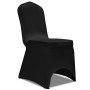 Black elastic chair covers 100 units by vidaXL, Covers - Ref: Foro24-274766, Price: 324,58 €, Discount: %