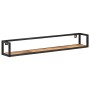 Wall shelves 2 units 120 cm rough mango wood by vidaXL, Shelves and shelves - Ref: Foro24-320673, Price: 120,01 €, Discount: %