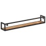 Wall shelves 2 units 120 cm rough mango wood by vidaXL, Shelves and shelves - Ref: Foro24-320673, Price: 120,01 €, Discount: %