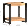 Beistelltisch aus massivem Akazienholz, 40 x 30 x 40 cm von vidaXL, Seitentische - Ref: Foro24-320683, Preis: 76,13 €, Rabatt: %