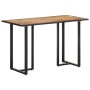 Mesa de comedor de madera maciza de mango rugosa 120 cm de vidaXL, Mesas de cocina y de comedor - Ref: Foro24-320689, Precio:...