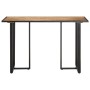 Mesa de comedor de madera maciza de mango rugosa 120 cm de vidaXL, Mesas de cocina y de comedor - Ref: Foro24-320689, Precio:...