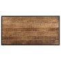 Mesa de comedor de madera maciza de mango rugosa 120 cm de vidaXL, Mesas de cocina y de comedor - Ref: Foro24-320689, Precio:...