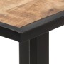 Mesa de comedor de madera maciza de mango rugosa 120 cm de vidaXL, Mesas de cocina y de comedor - Ref: Foro24-320689, Precio:...