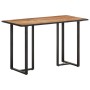 Mesa de comedor de madera maciza de mango rugosa 120 cm de vidaXL, Mesas de cocina y de comedor - Ref: Foro24-320689, Precio:...