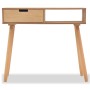 Mesa consola de madera maciza de pino 80x30x72 cm marrón de vidaXL, Mesas auxiliares - Ref: Foro24-244739, Precio: 100,99 €, ...