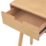 Mesa consola de madera maciza de pino 80x30x72 cm marrón de vidaXL, Mesas auxiliares - Ref: Foro24-244739, Precio: 100,99 €, ...