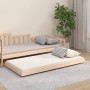 Solid pine wood bed frame 90x190 cm by vidaXL, Beds and slatted bases - Ref: Foro24-823504, Price: 84,99 €, Discount: %