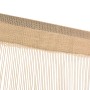 Cortinas de flecos 2 piezas 100x250 cm beige de vidaXL, Cortinas y visillos - Ref: Foro24-132404, Precio: 15,49 €, Descuento: %