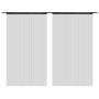 Cortinas de flecos 2 piezas 140x250 cm negras de vidaXL, Cortinas y visillos - Ref: Foro24-132401, Precio: 18,32 €, Descuento: %