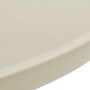 Elastic tablecloth for high table, 4 units, cream color, Ø80 cm. by vidaXL, Covers - Ref: Foro24-279076, Price: 43,87 €, Disc...