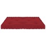 Cojín para palé de suelo algodón rojo burdeos 73x40x7 cm de vidaXL, Cojines para sillas y sofás - Ref: Foro24-324687, Precio:...