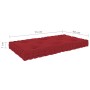 Cojín para palé de suelo algodón rojo burdeos 73x40x7 cm de vidaXL, Cojines para sillas y sofás - Ref: Foro24-324687, Precio:...