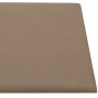 Wall panels 12 pcs cappuccino synthetic leather 30x30 cm 1.08 m² by vidaXL, Wall covering - Ref: Foro24-343803, Price: 43,83 ...