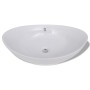 Lavabo ovalado y orificio desbordamiento cerámica 59x38,5 cm de vidaXL, Lavabos - Ref: Foro24-140679, Precio: 83,99 €, Descue...