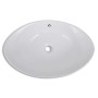 Lavabo ovalado y orificio desbordamiento cerámica 59x38,5 cm de vidaXL, Lavabos - Ref: Foro24-140679, Precio: 83,99 €, Descue...