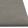 Wall panels 12 pcs light gray velvet 60x15 cm 1.08 m² by vidaXL, Wall covering - Ref: Foro24-343835, Price: 47,04 €, Discount: %