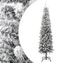 Schmaler künstlicher Weihnachtsbaum mit Schnee PVC und PE 240 cm von vidaXL, Weihnachtsbäume - Ref: Foro24-345197, Preis: 142...