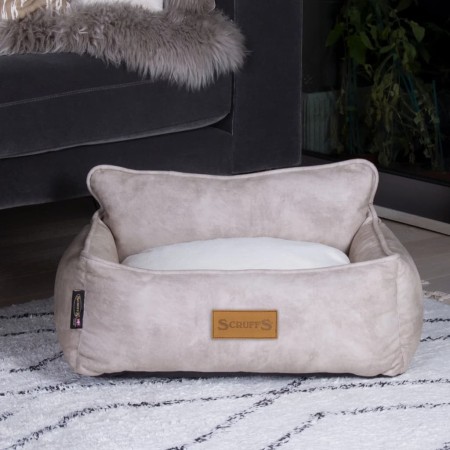 Scruffs & Tramps Cama para perros Kensington crema tamaño M 60x50 cm de Scruffs & Tramps, Camas para perros - Ref: Foro24-437...