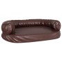 Cama para perros de espuma cuero sintético marrón 75x53 cm de vidaXL, Camas para perros - Ref: Foro24-171320, Precio: 55,25 €...