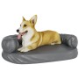 Cama para perros de espuma cuero sintético gris 75x53 cm de vidaXL, Camas para perros - Ref: Foro24-171317, Precio: 52,26 €, ...