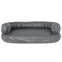 Cama para perros de espuma cuero sintético gris 75x53 cm de vidaXL, Camas para perros - Ref: Foro24-171317, Precio: 52,26 €, ...